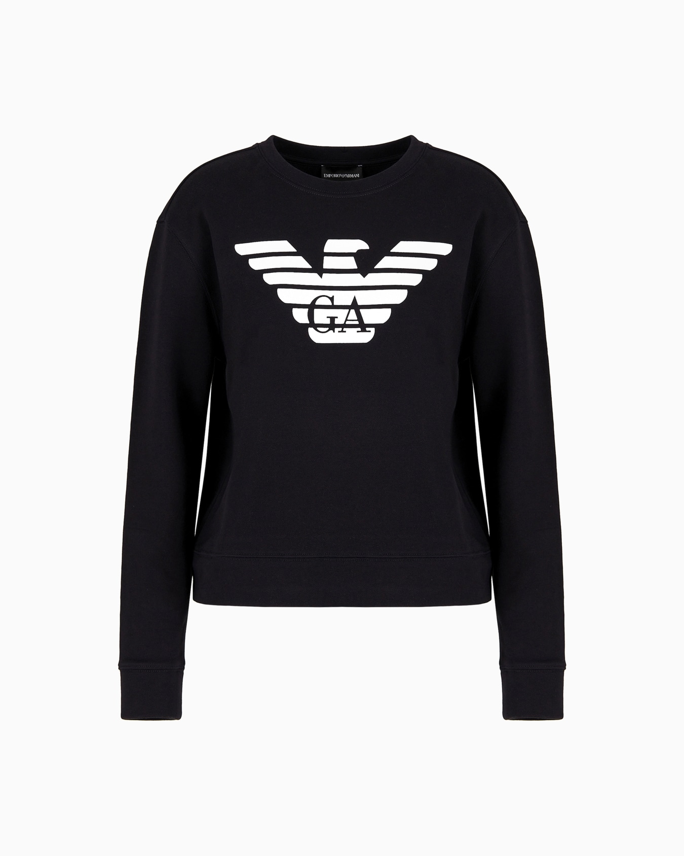 Sudadera de punto orgánico con logotipo ASV Diapositiva 0