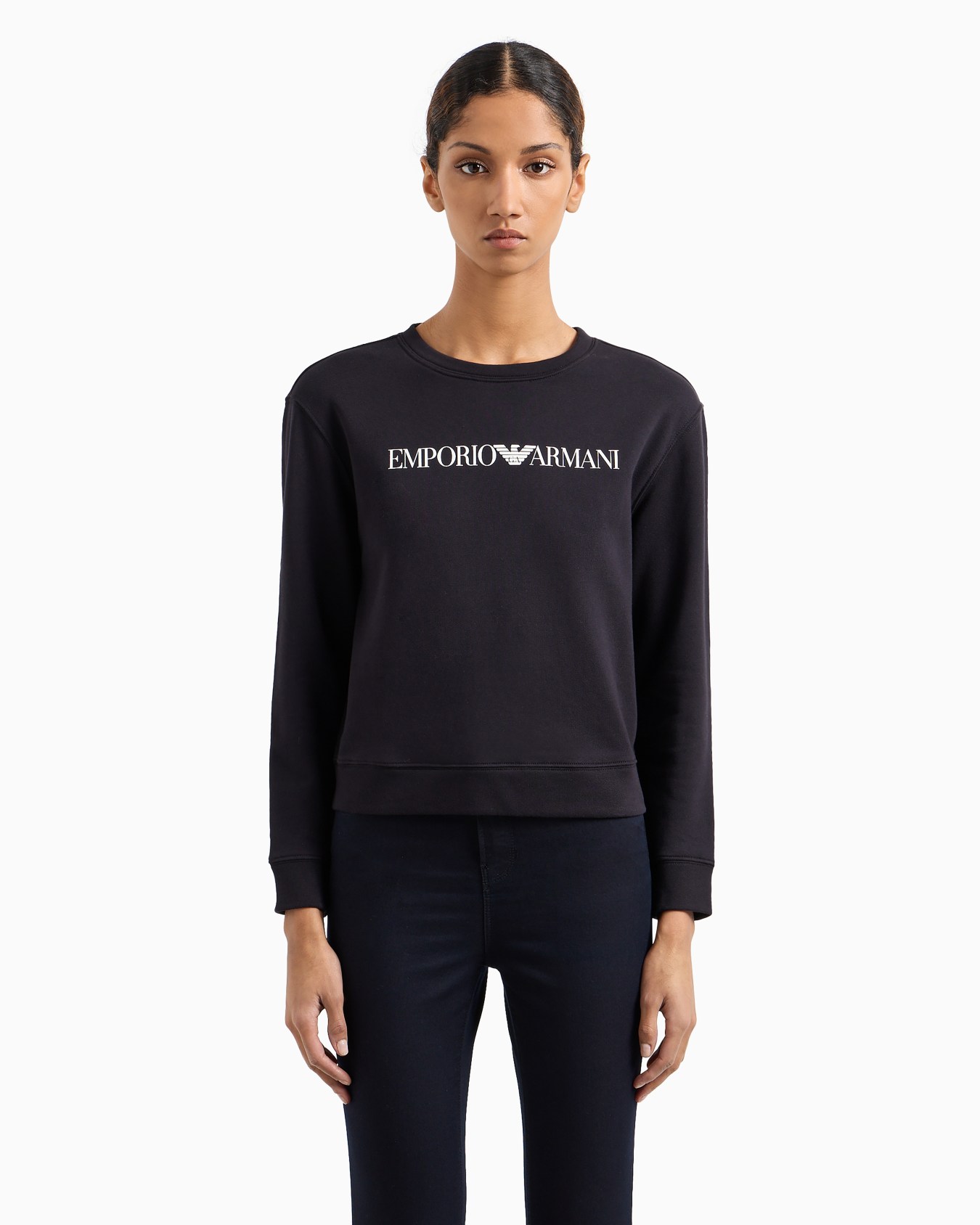 ASV organic jersey sweatshirt with logo Slide 3