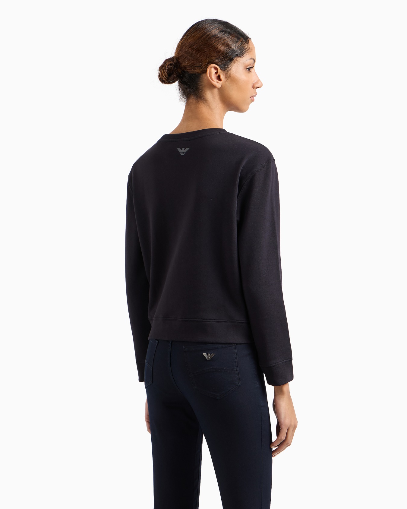 ASV organic jersey sweatshirt with logo Slide 2
