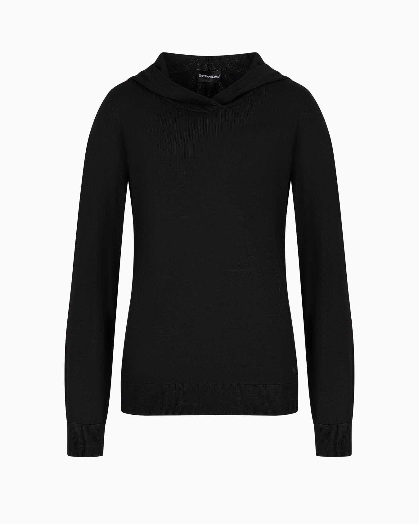 Pull à capuche en pure laine vierge Diapositive 0