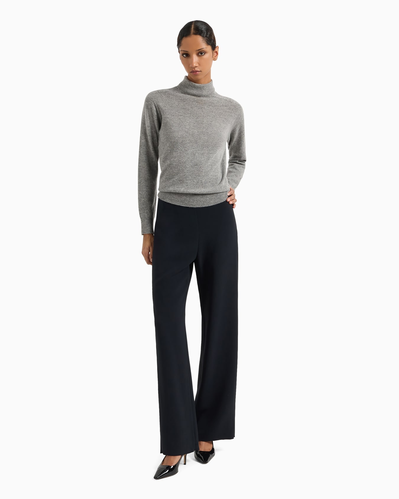 Pure cashmere rollneck Slide 3