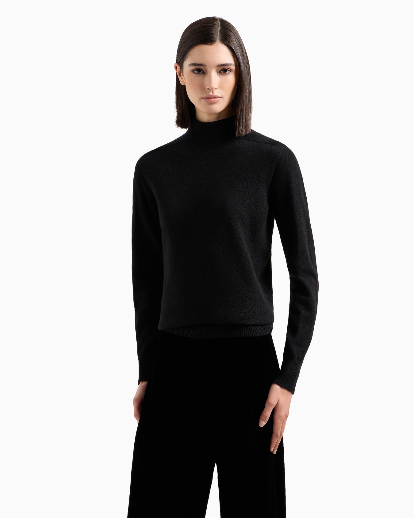Pure cashmere rollneck Slide 1