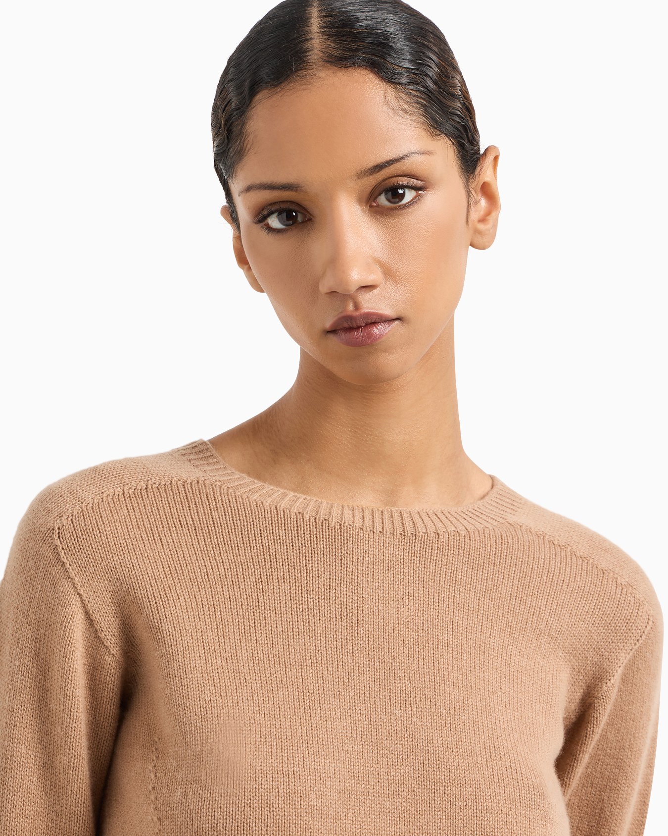 Maglione girocollo in puro cashmere Slide 4