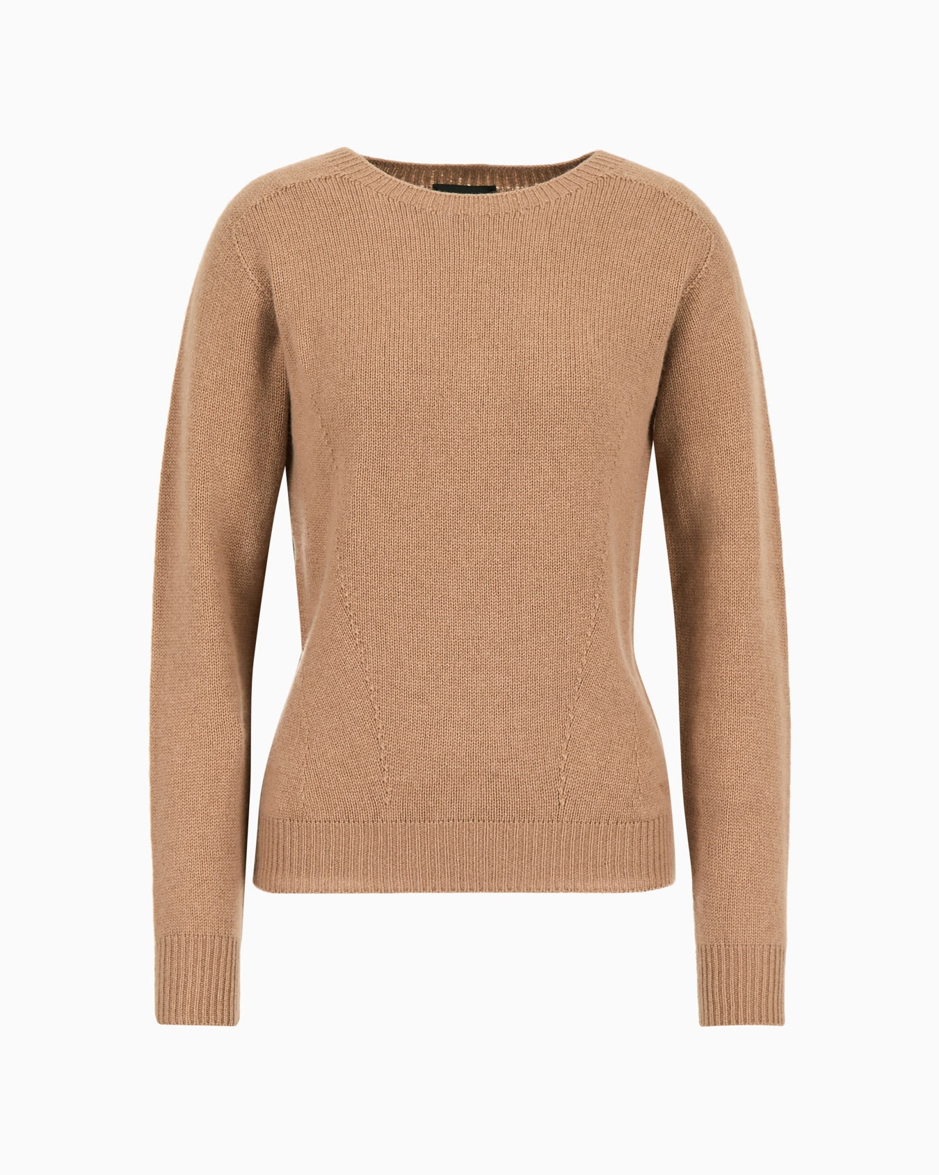 Maglione girocollo in puro cashmere Slide 0