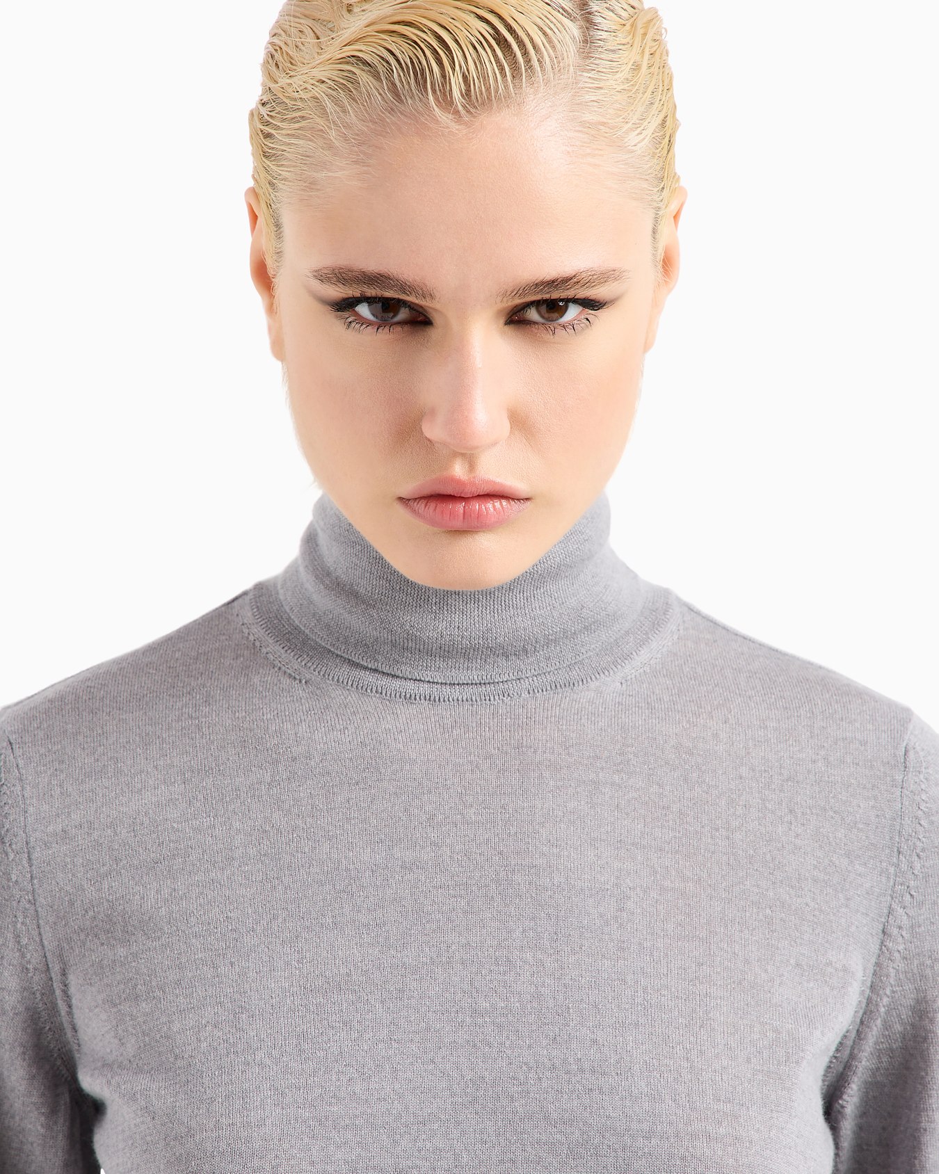 Rollkragenpullover aus reiner Schurwolle Folie 4
