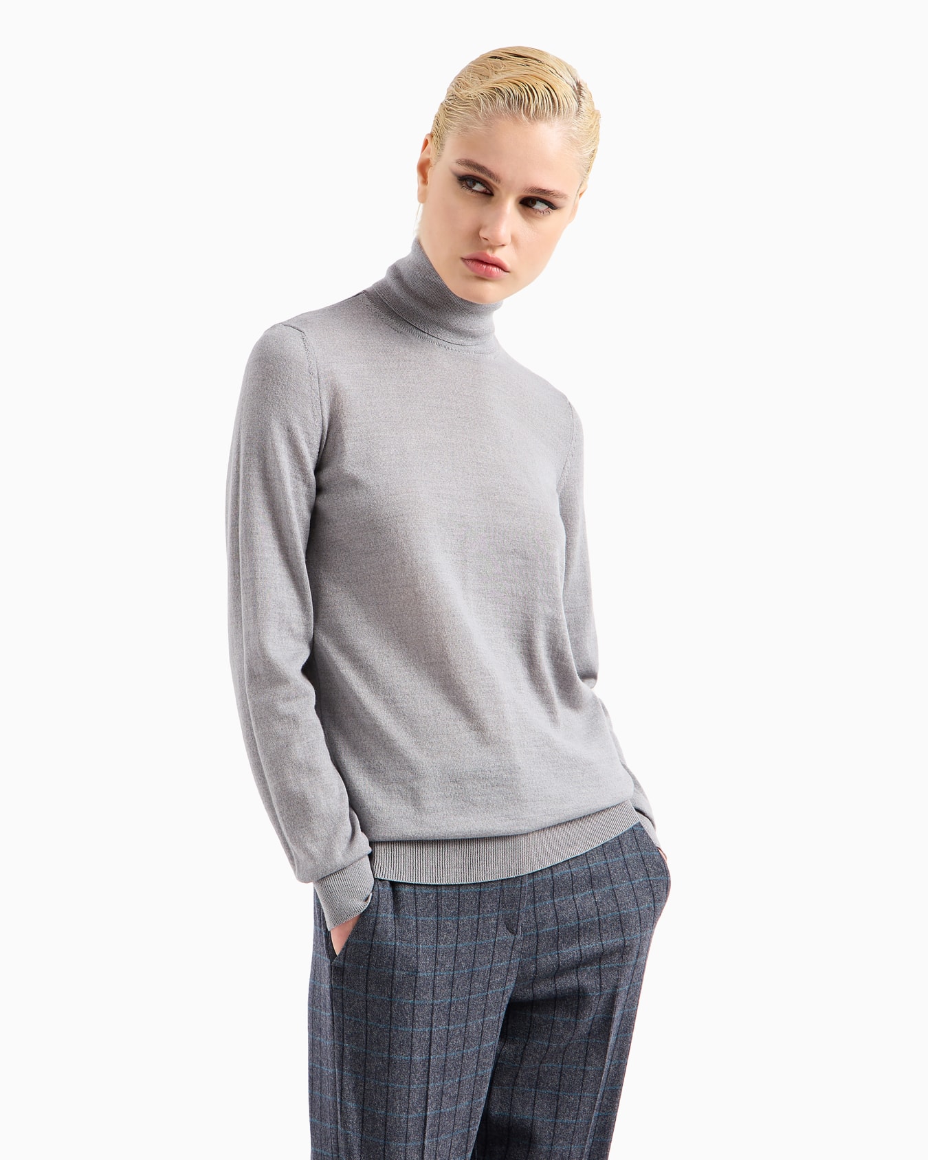 Rollkragenpullover aus reiner Schurwolle Folie 1