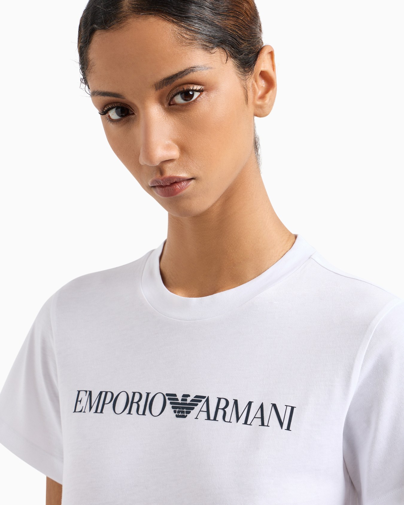 ASV organic-jersey T-shirt with logo print Slide 4