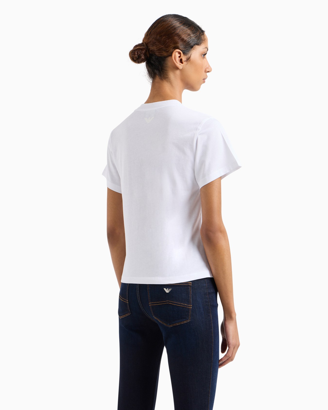 ASV organic-jersey T-shirt with logo print Slide 2