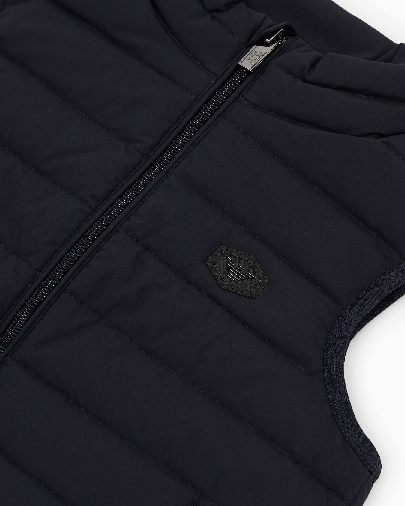 ASV recycled down sleeveless puffer jacket in quilted nylon Slide 1