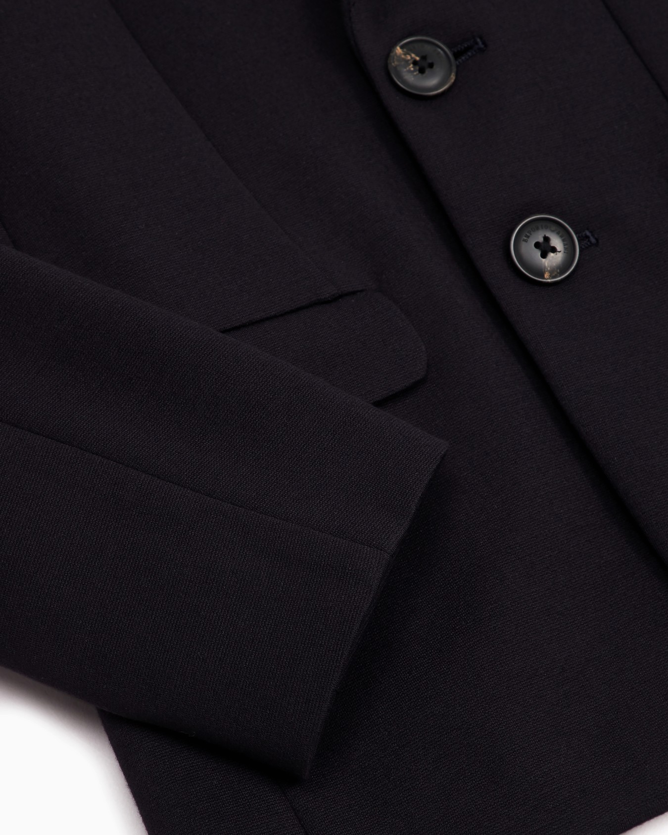 Veste à simple boutonnage en jersey point tissé Diapositive 3