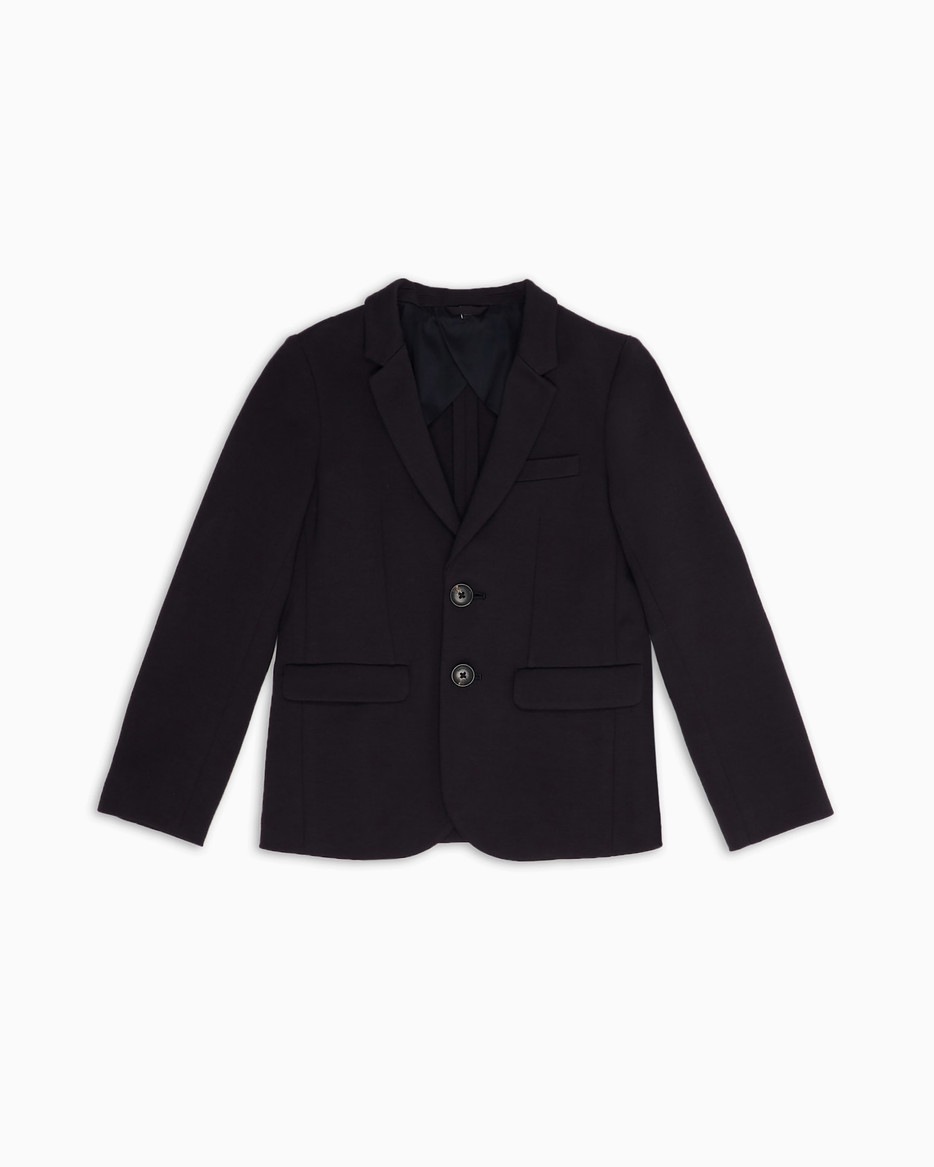 Veste à simple boutonnage en jersey point tissé Diapositive 0