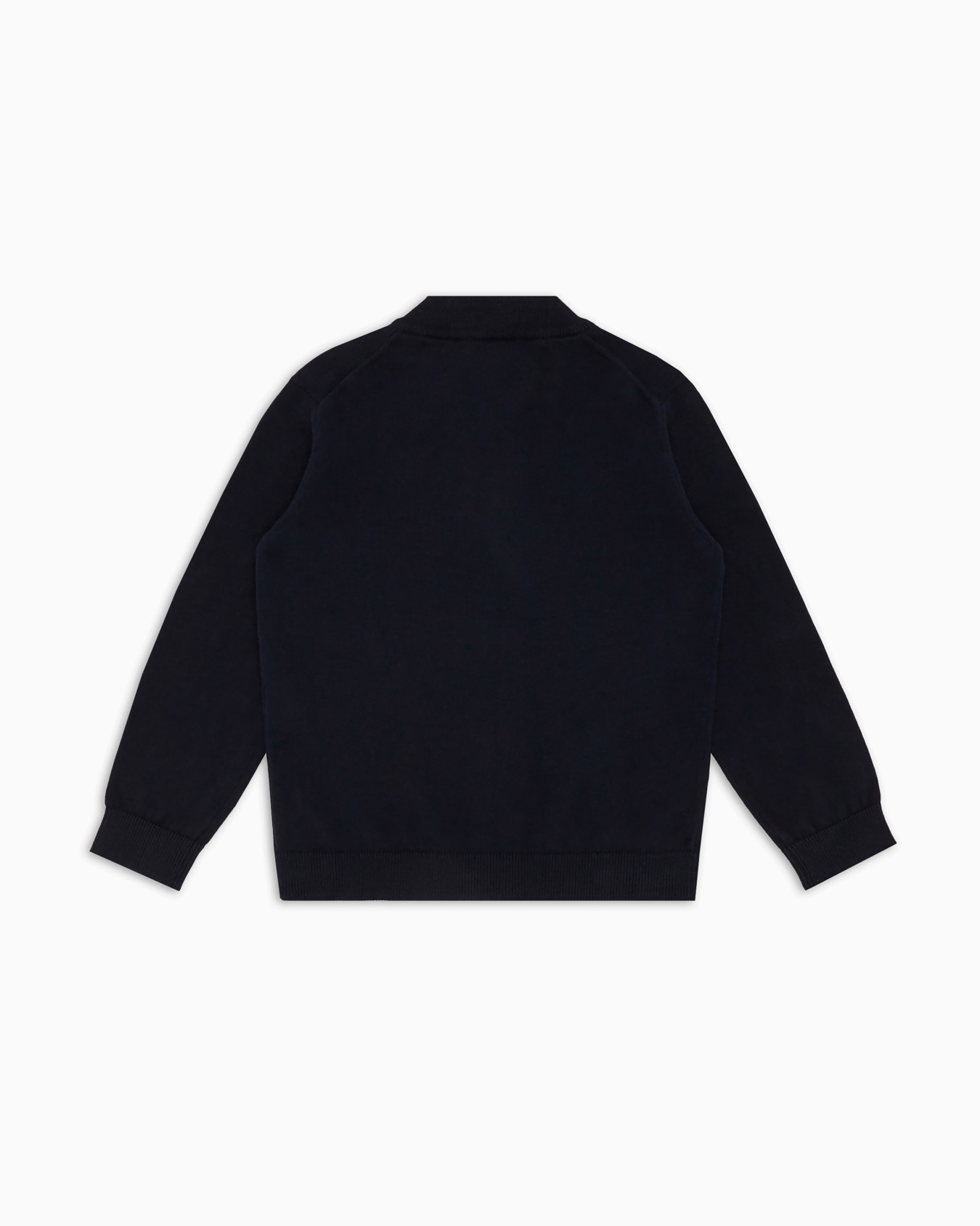 Cardigan à fermeture zippée pleine longueur en coton au point de blé Diapositive 2