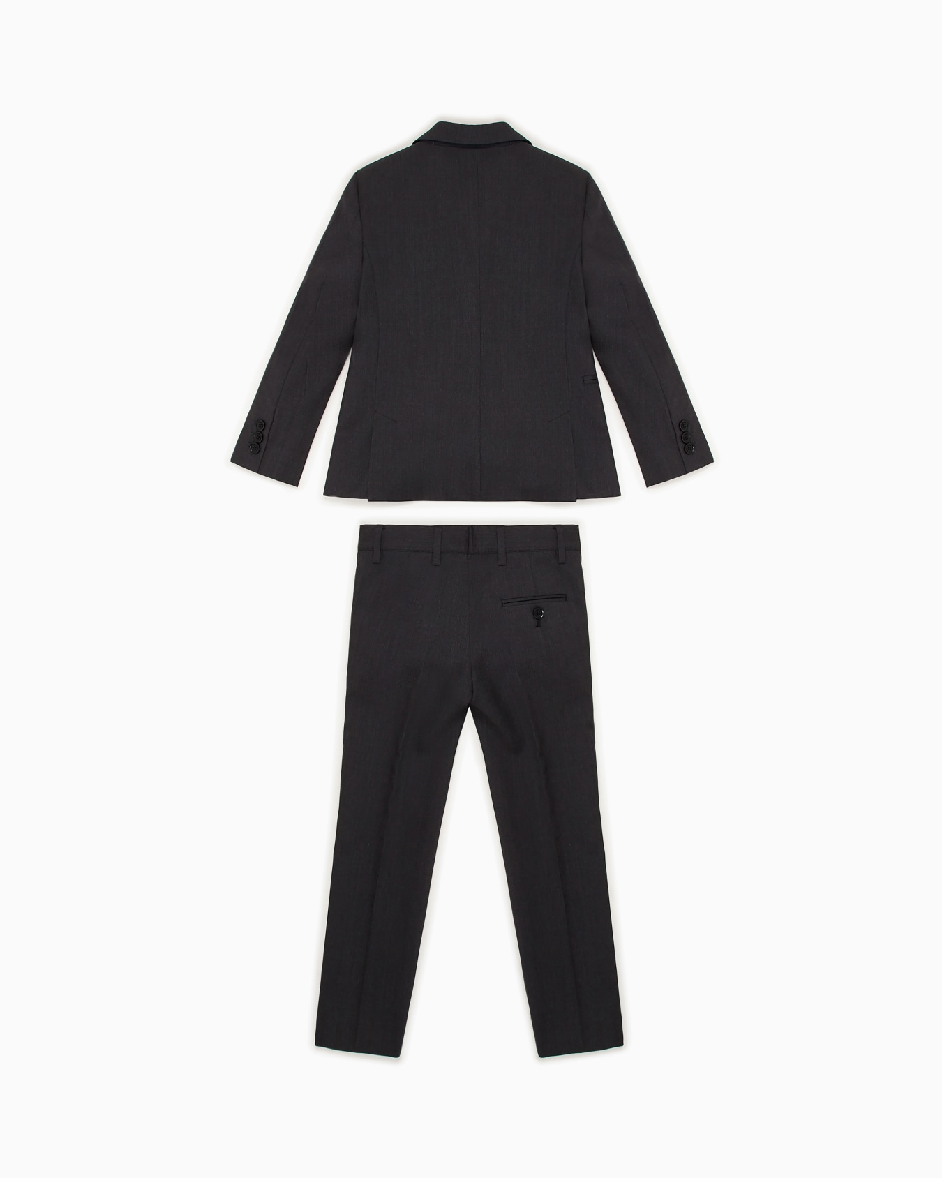 Single-breasted suit in light virgin wool Slide 2