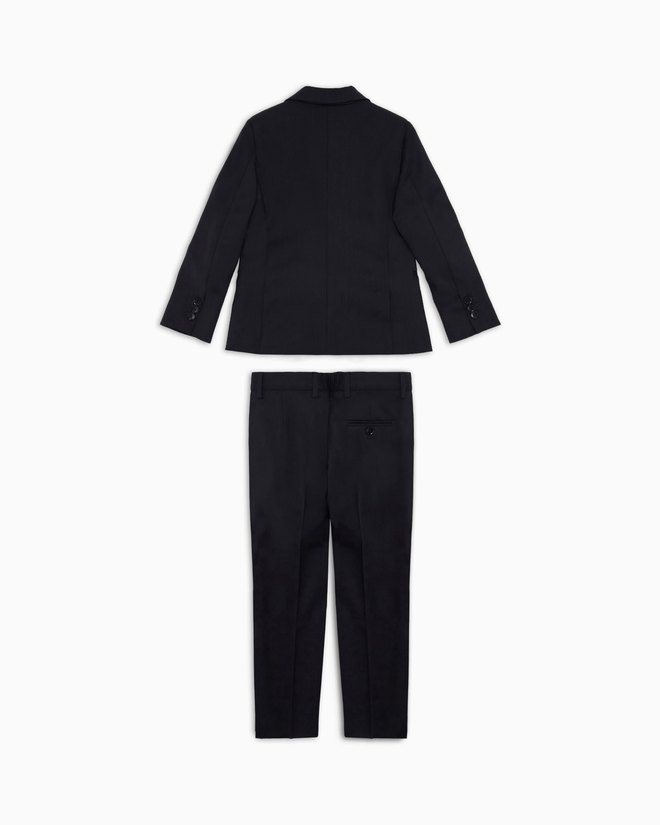 Single-breasted suit in light virgin wool Slide 2