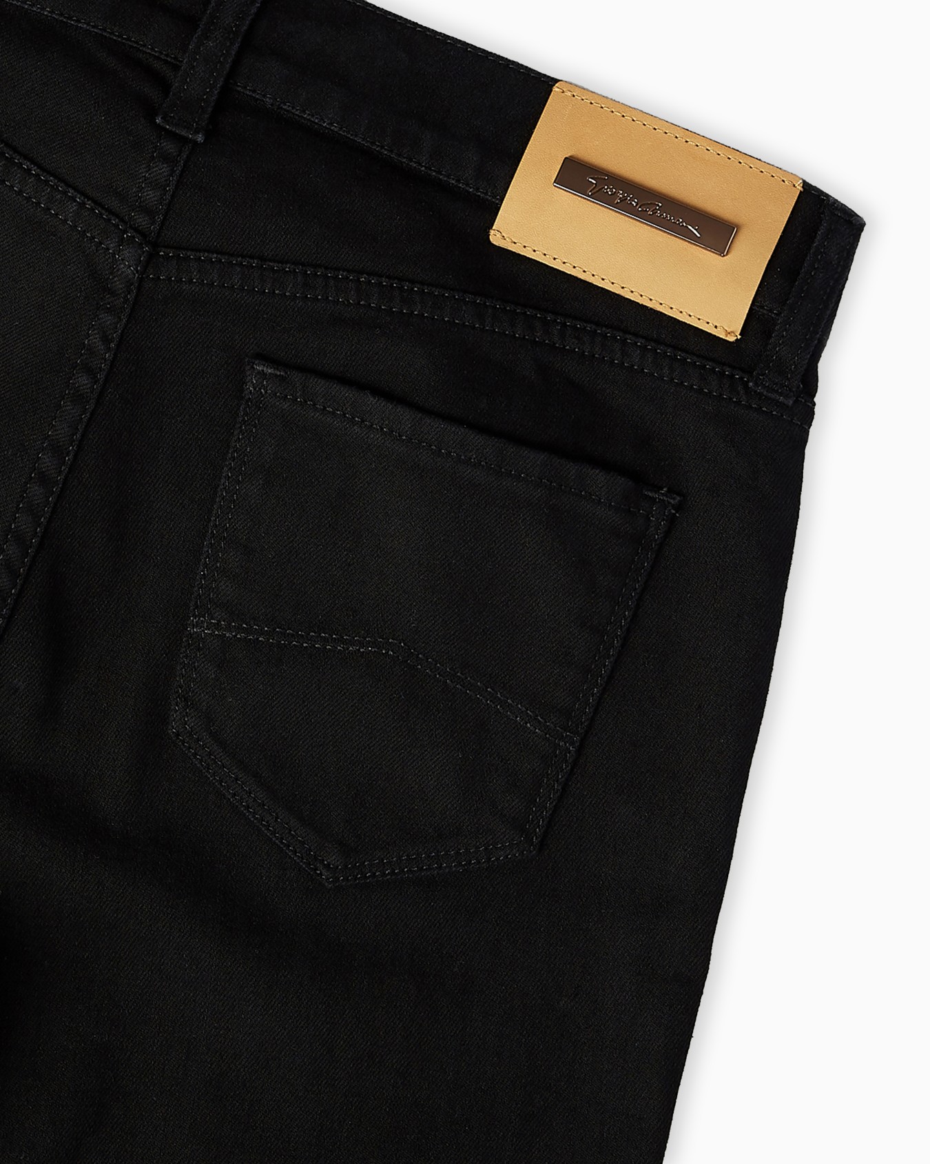 Stretch-cotton, slim-fit, five-pocket trousers Slide 5