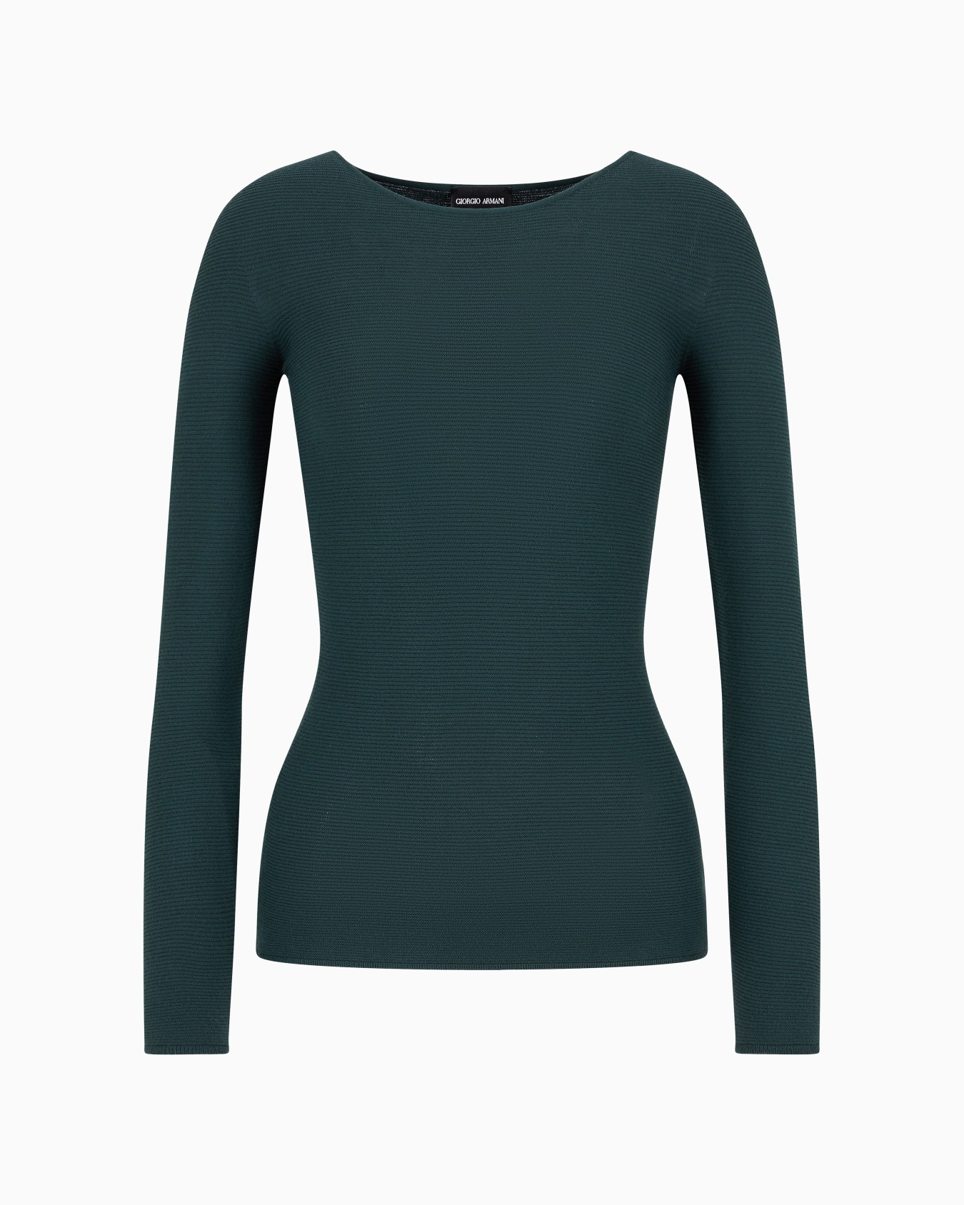 Links-stitch viscose long-sleeved jumper Slide 0