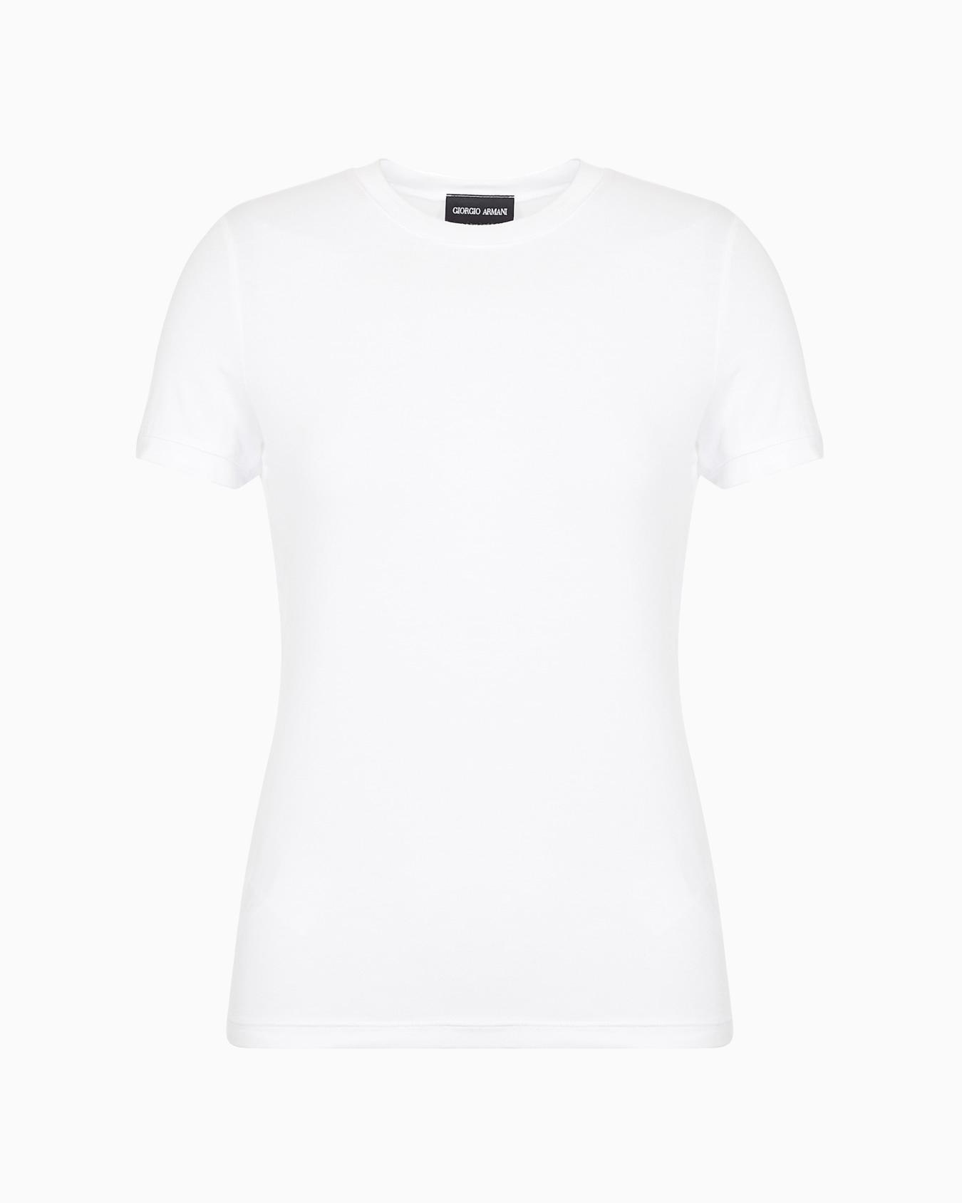 ストレッチ・ビスコース・ジャージーTシャツ スライドする 0