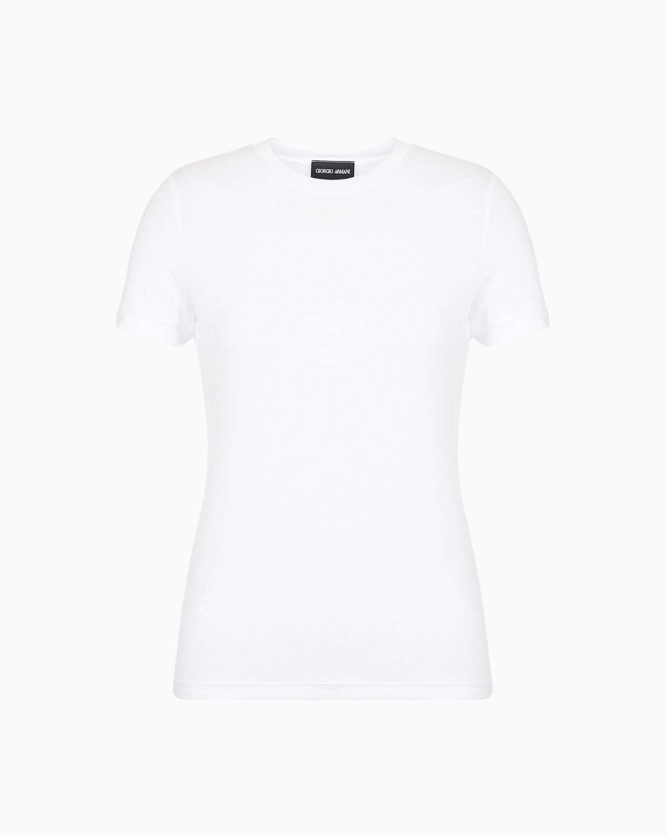 Stretch viscose jersey T-shirt Slide 0