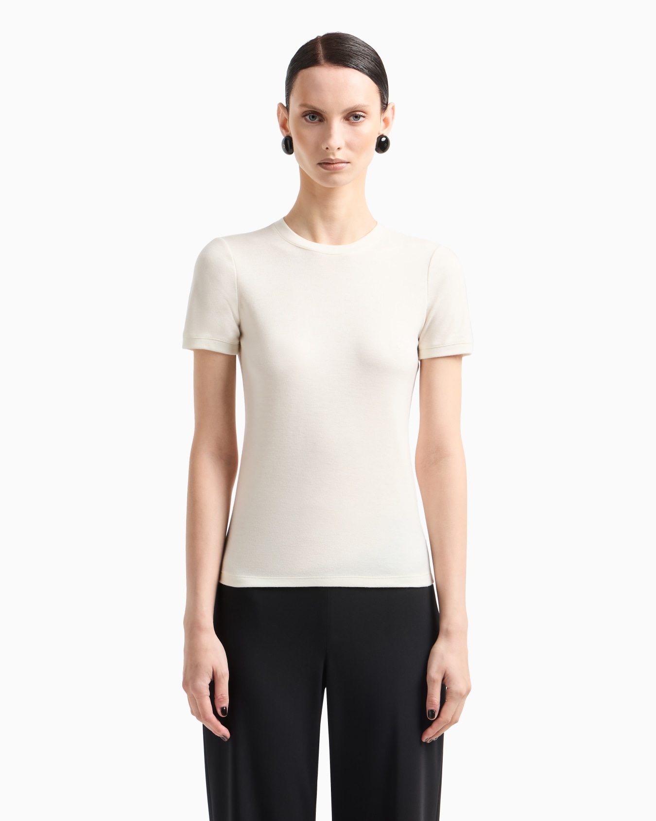 Pure cashmere T-shirt Slide 3