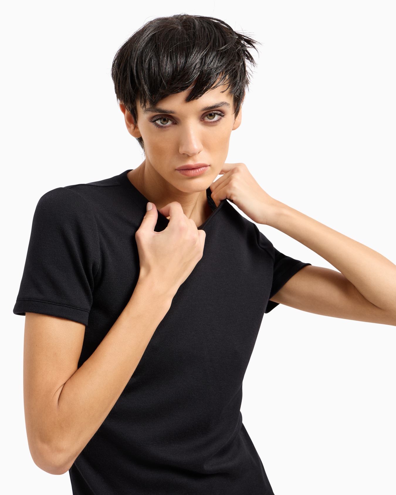 Pure cashmere T-shirt Slide 4