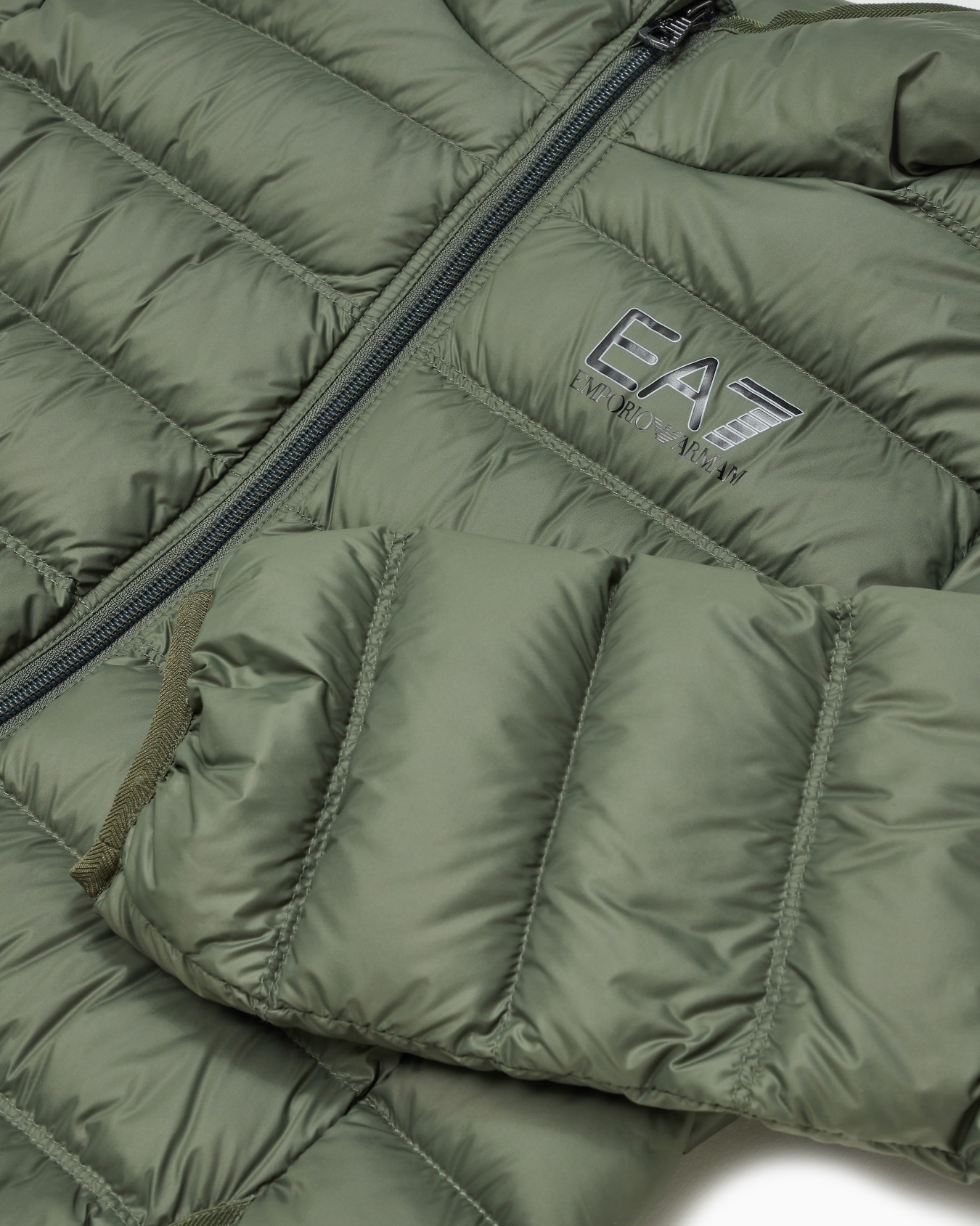 Visibility Boy hooded padded bomber jacket Slide 1
