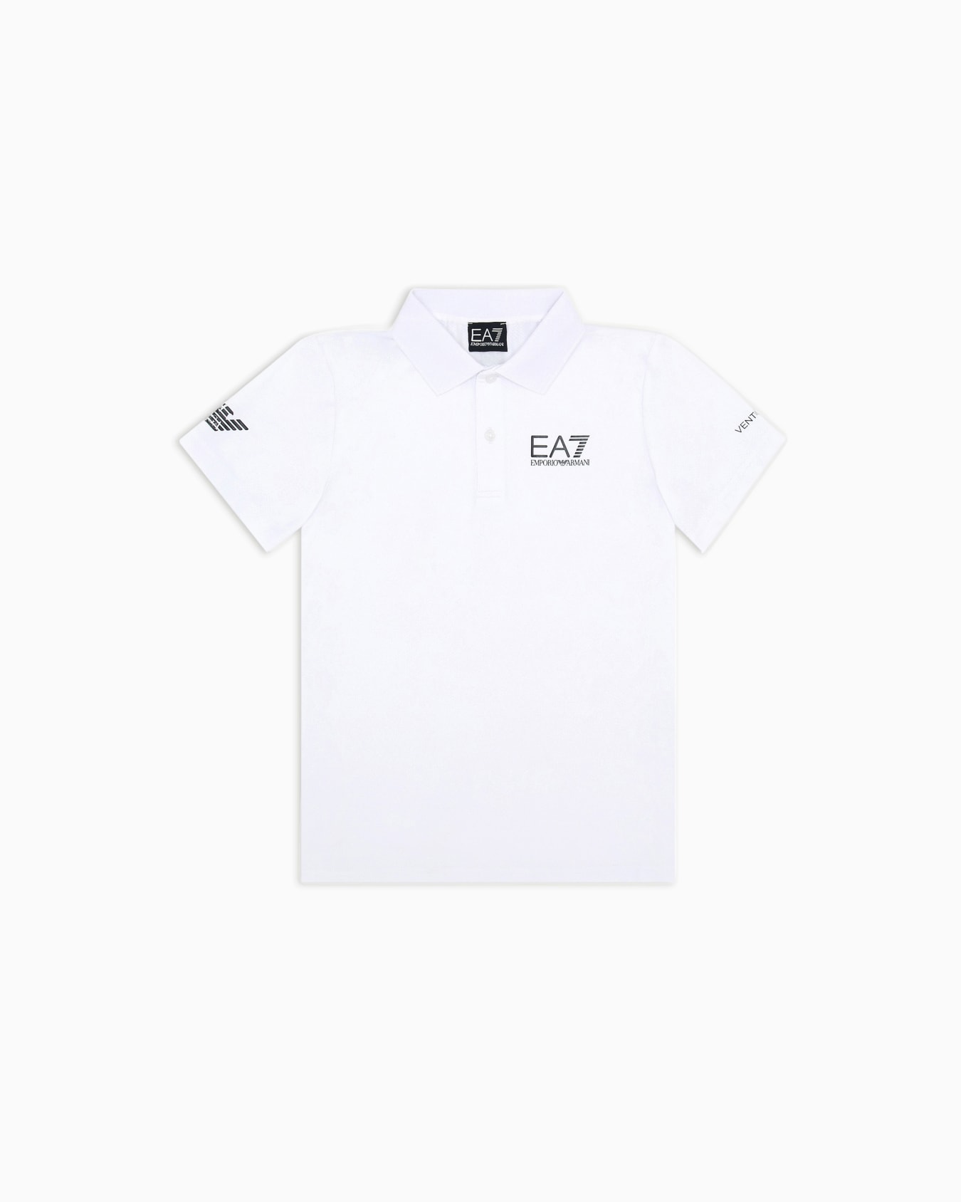 Tennis Pro Boy polo shirt in VENTUS7 technical fabric Slide 0