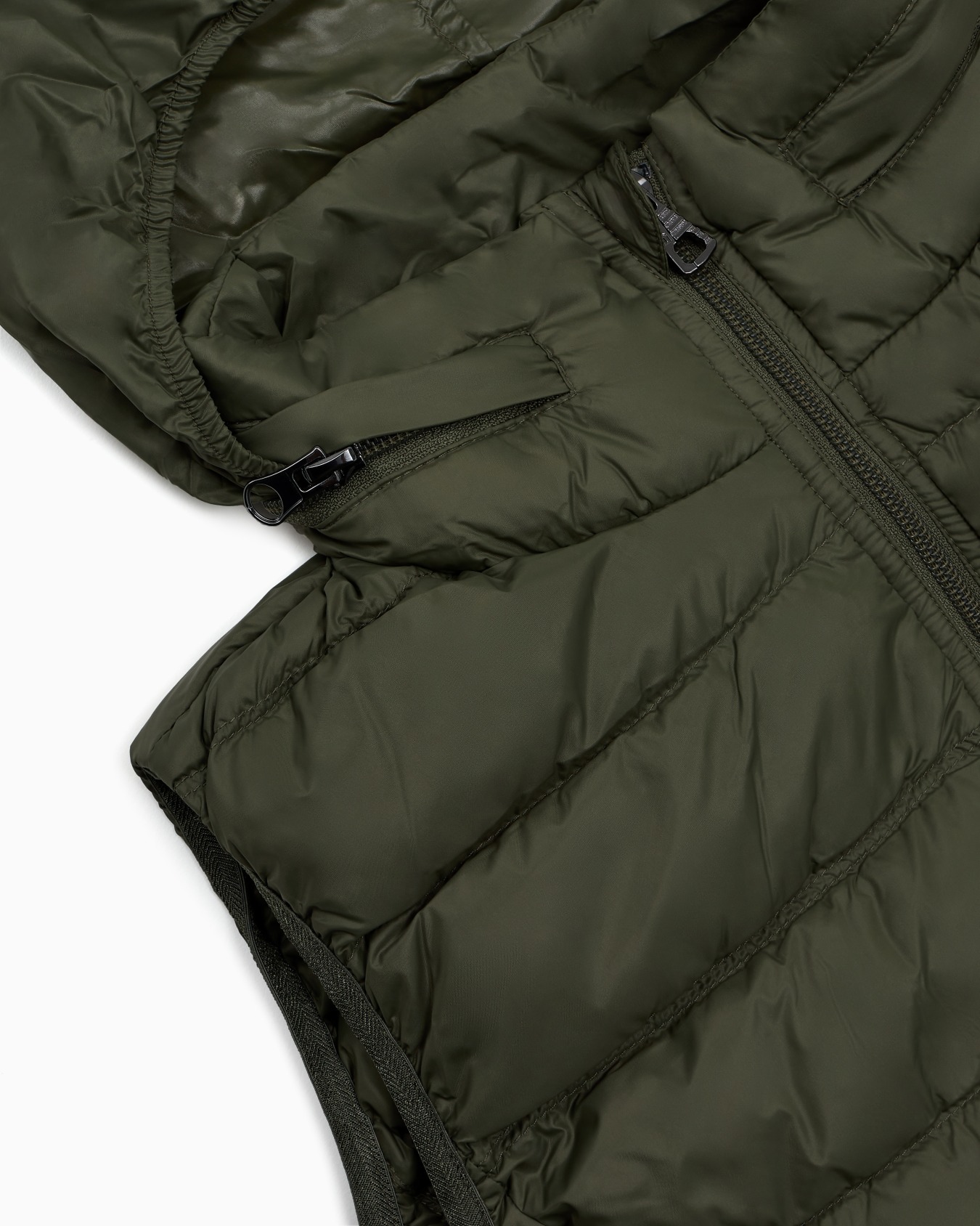 Visibility Boy padded gilet with hood Slide 1