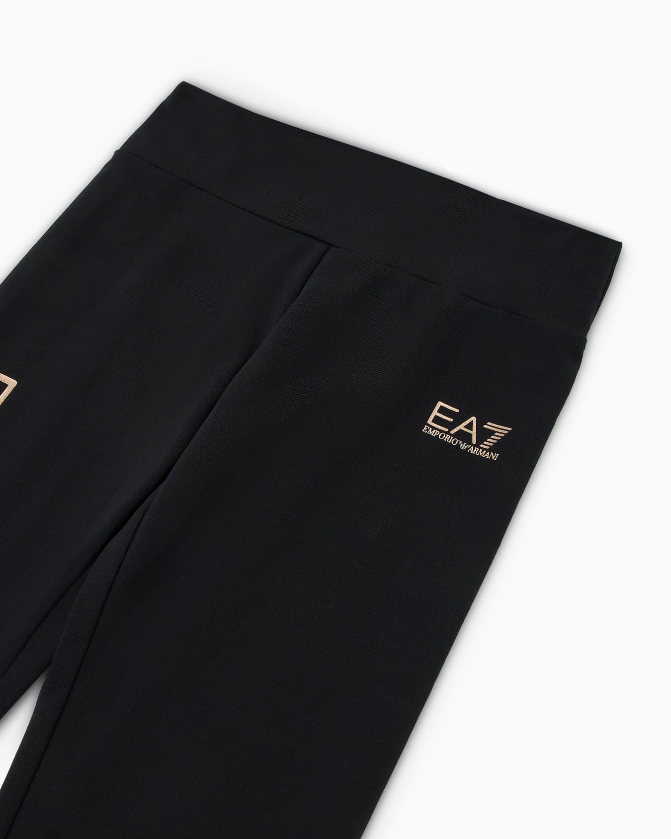 Shiny Girl stretch-cotton leggings Diapositiva 1