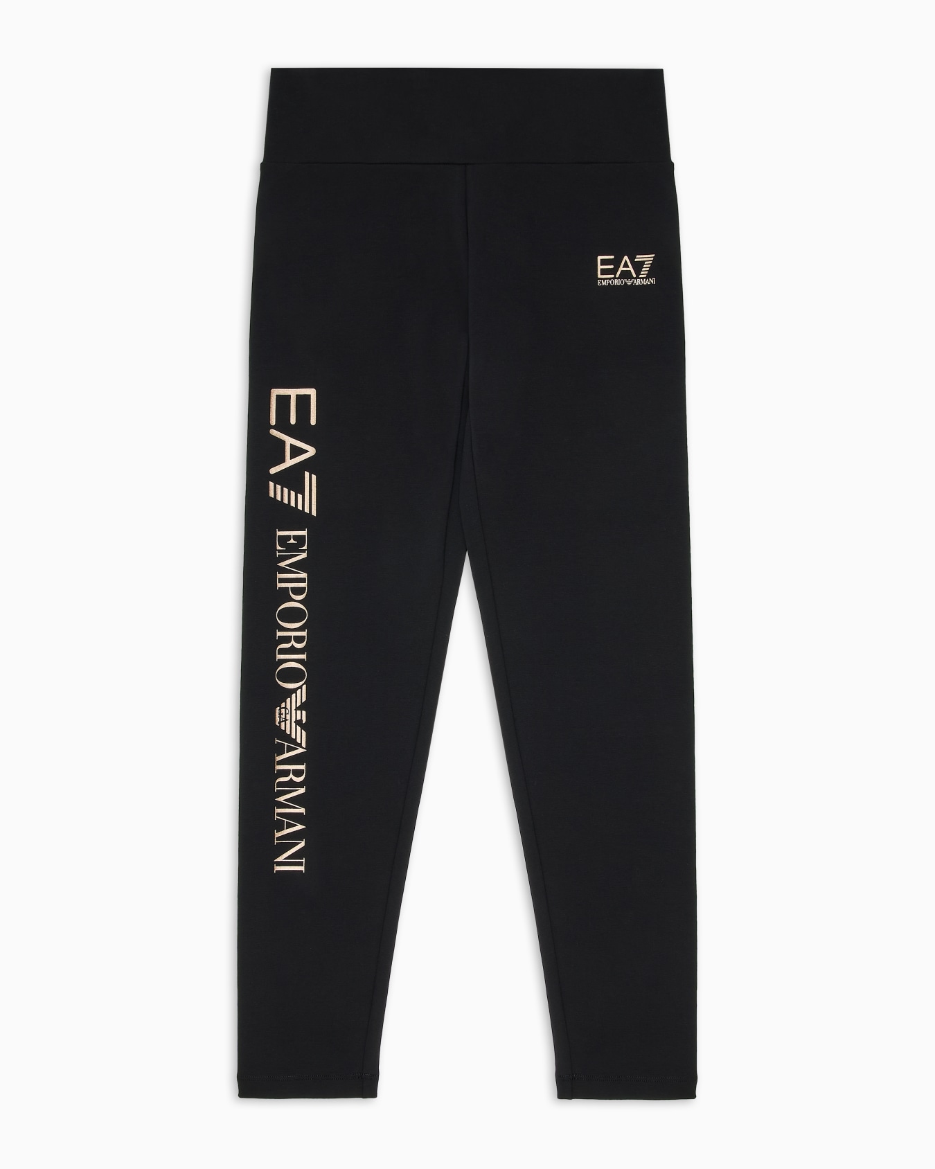 Shiny Girl stretch-cotton leggings Diapositiva 0
