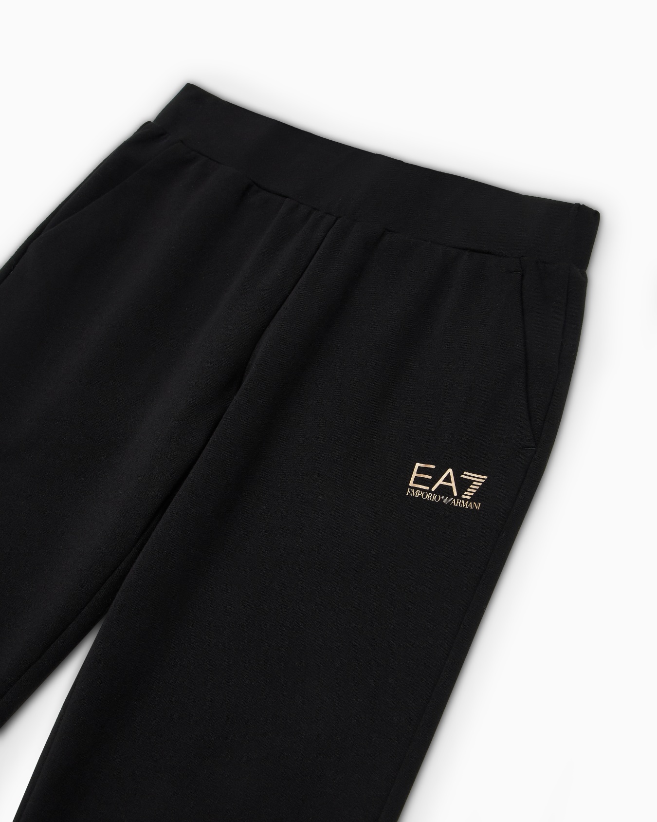 Shiny Girl stretch-cotton joggers Diapositiva 1