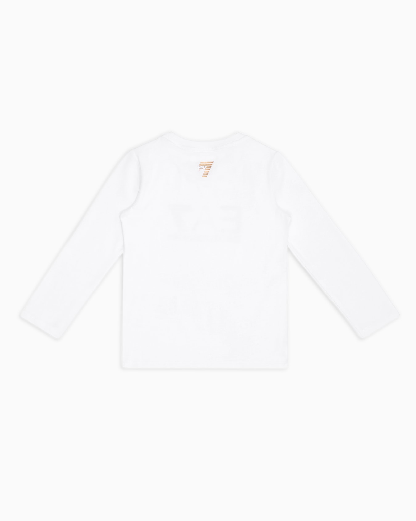 Shiny Girl stretch-cotton, crew-neck T-shirt Slide 2