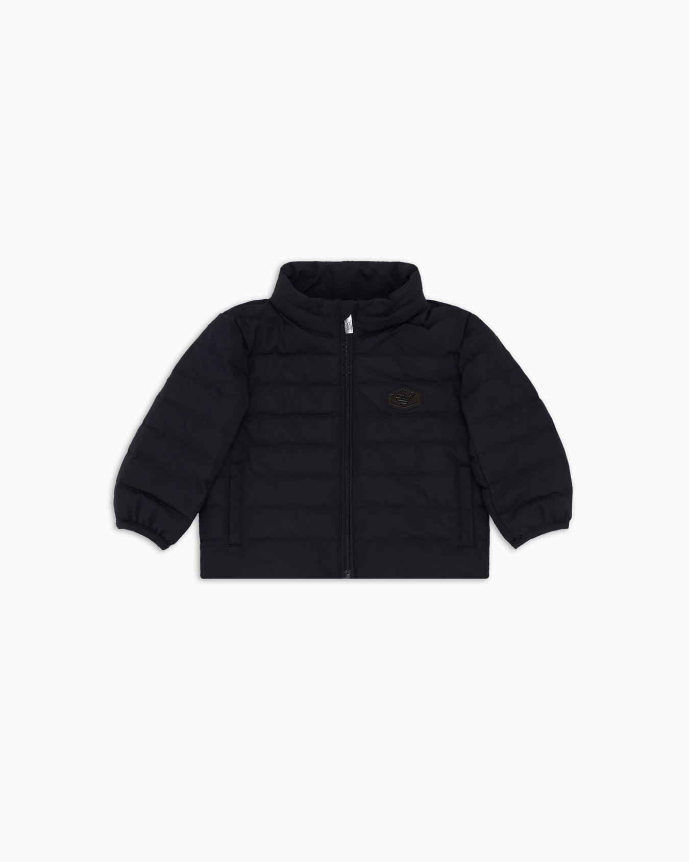 ASV quilted nylon jacket with recycled down Slide 0