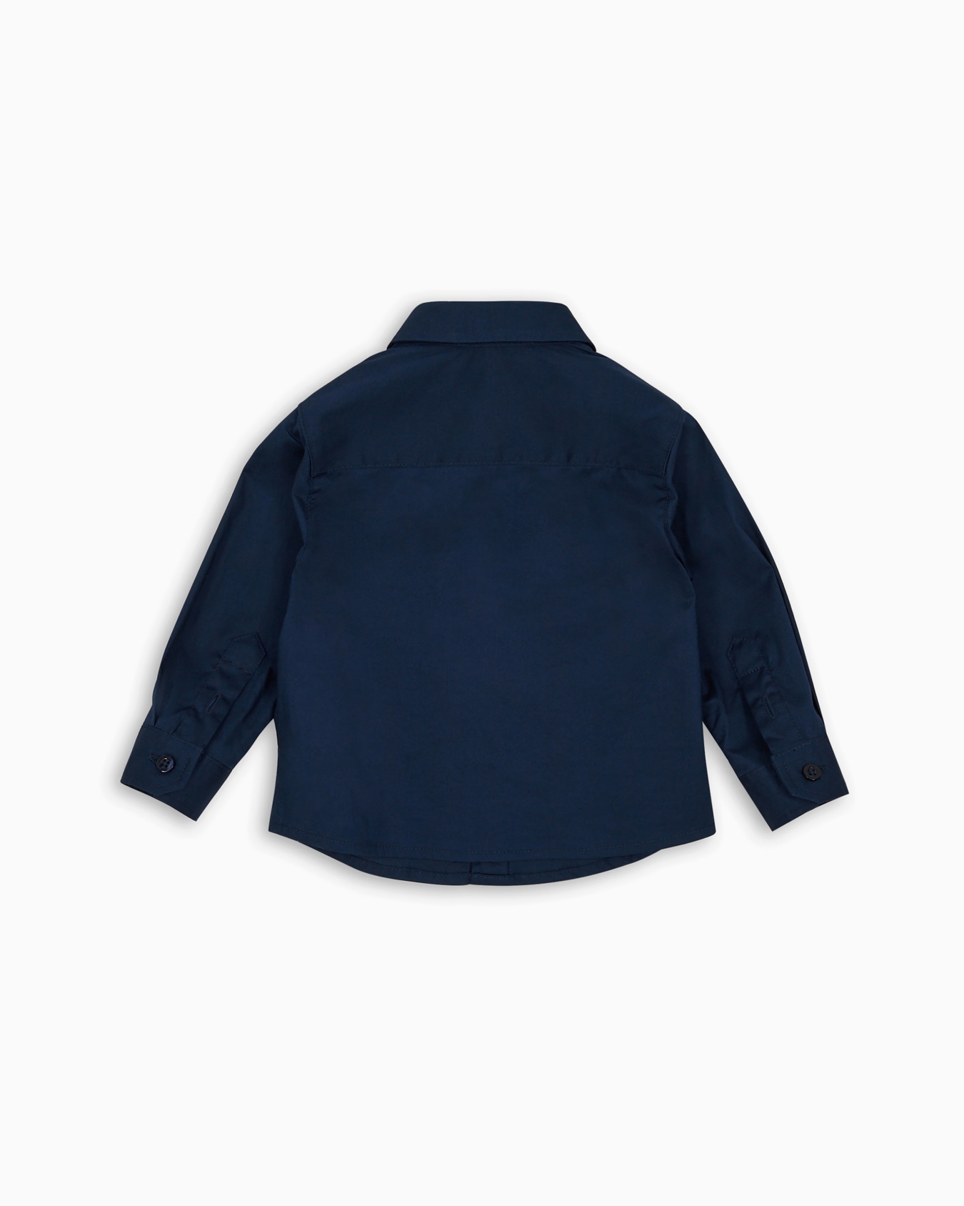 Chemise en coton stretch avec broderie aigle Diapositive 2