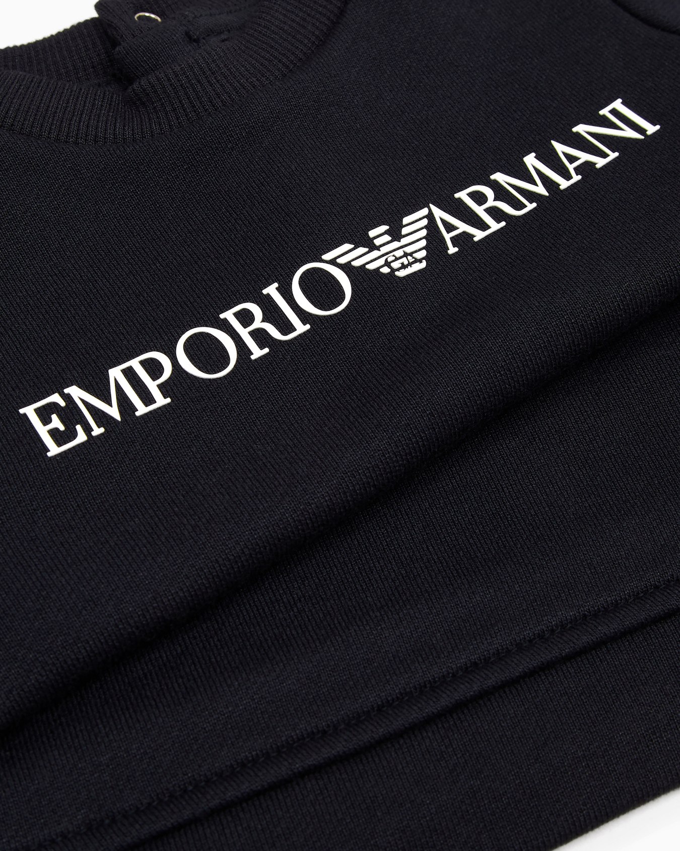 Modal-blend logo sweatshirt Slide 1