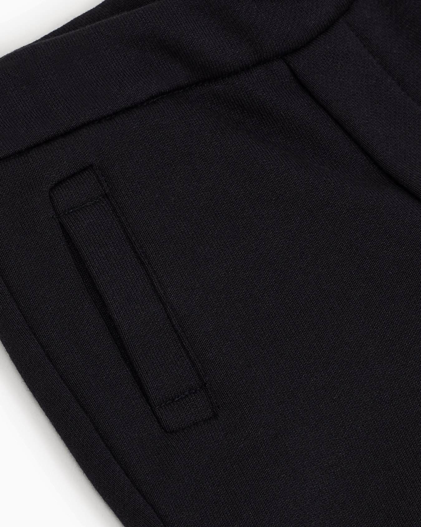 Pantalon de jogging en mélange de jersey modal avec logo Diapositive 3