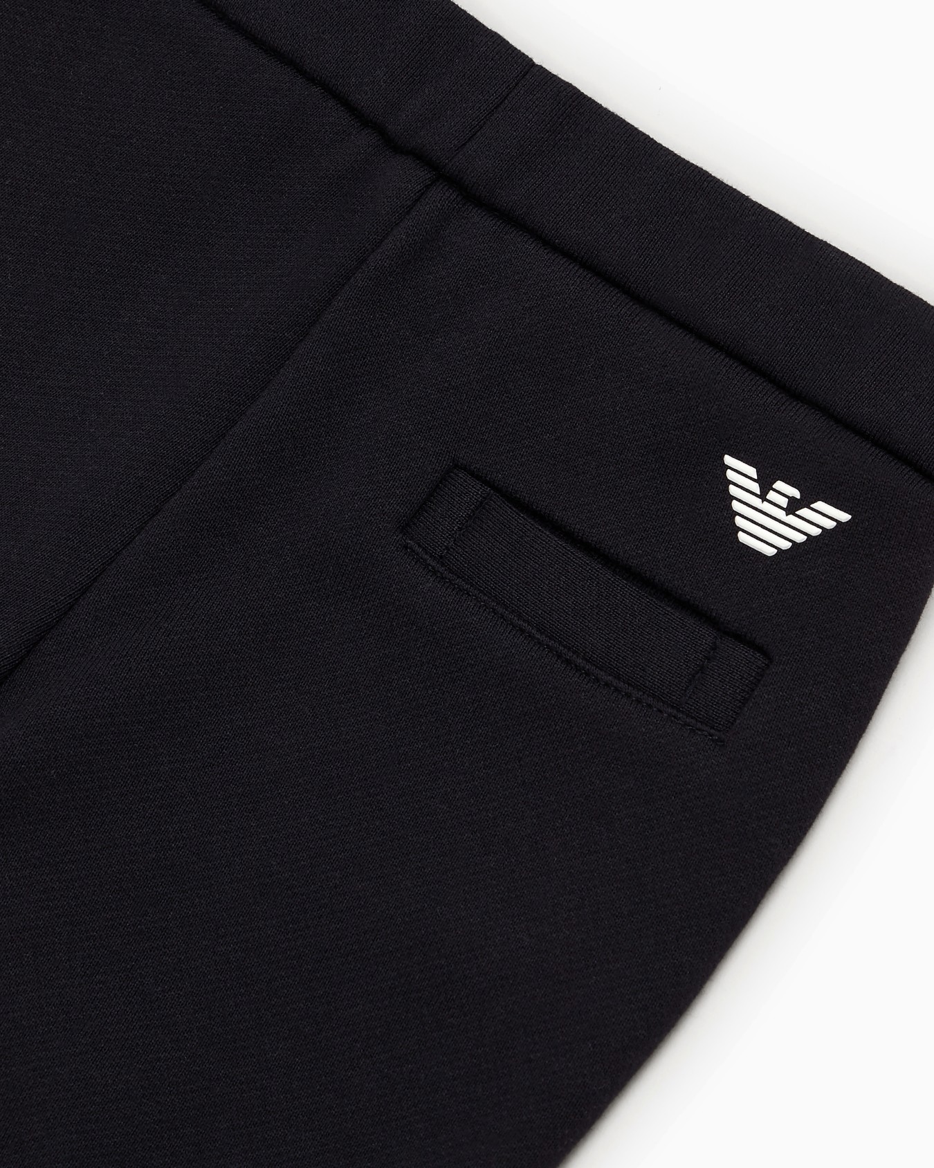Pantalon de jogging en mélange de jersey modal avec logo Diapositive 1