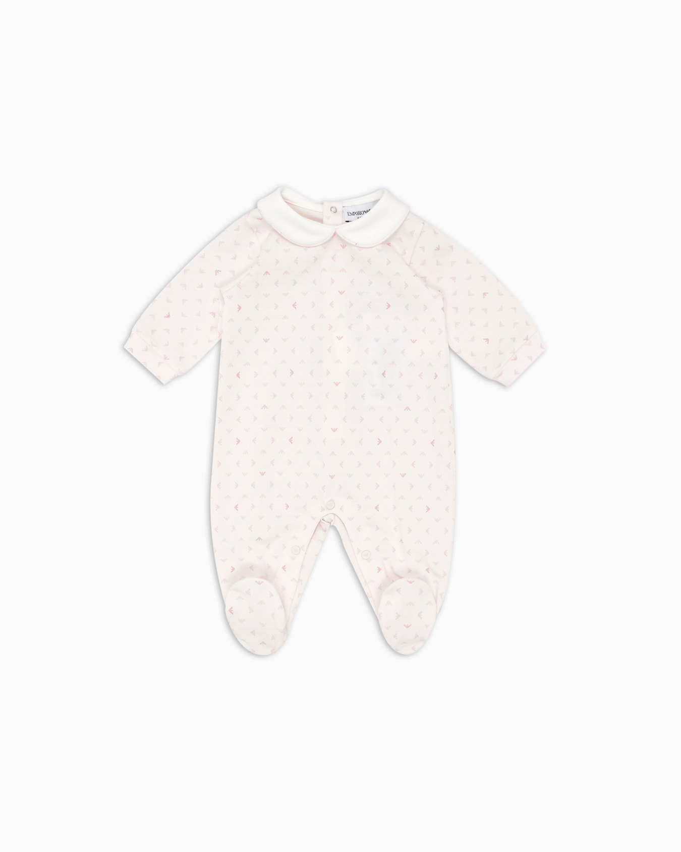 Dors-bien col Claudine motif optique aigle all over Diapositive 0