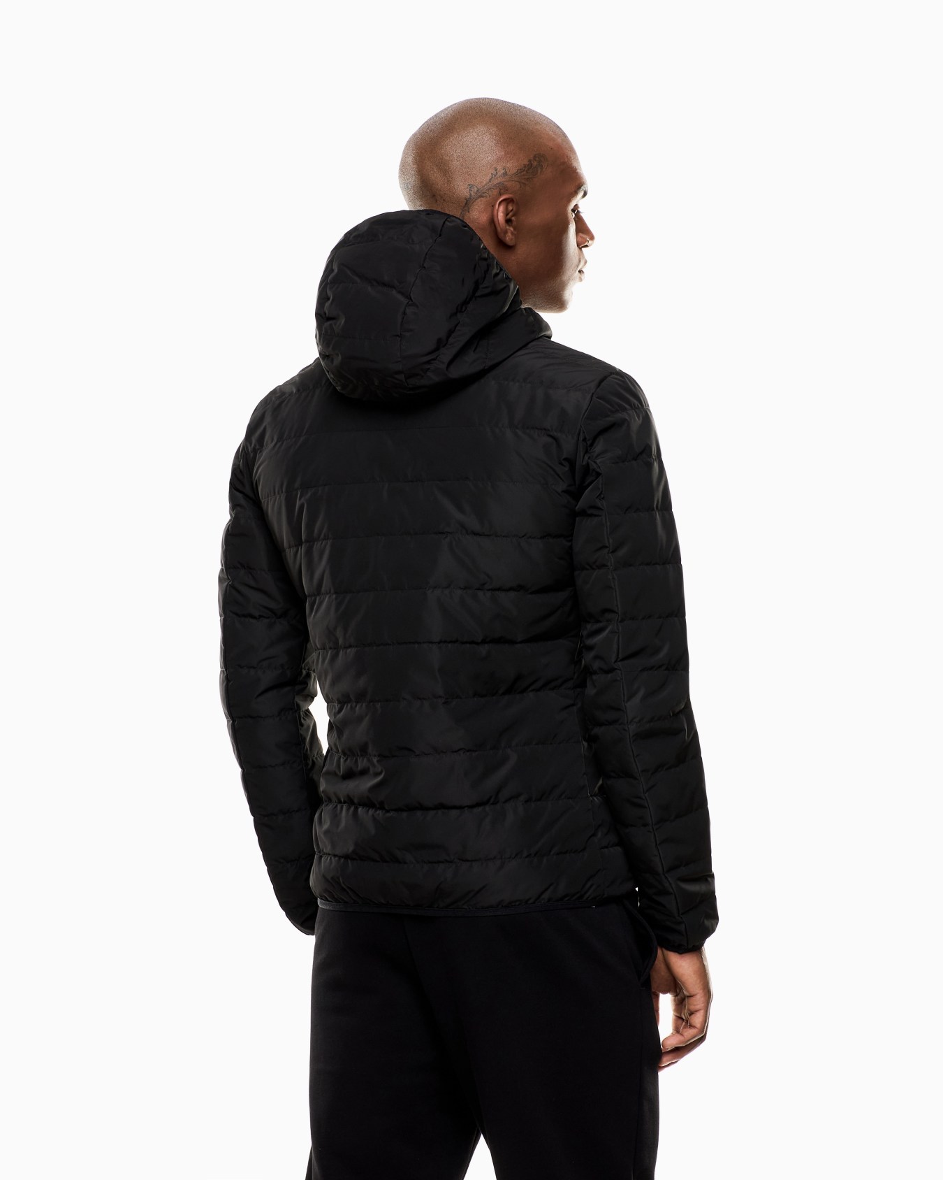 Premium Shield packable hooded down jacket Slide 2