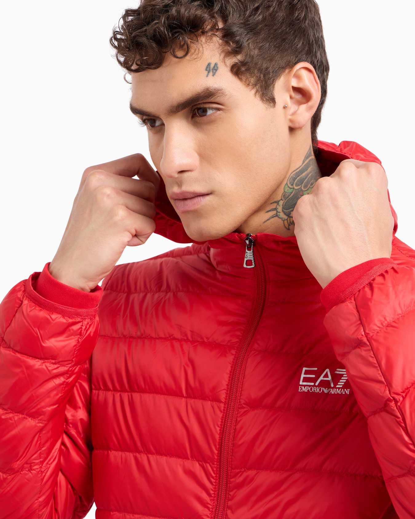 Chaqueta de plumas plegable Core Identity con capucha Diapositiva 4