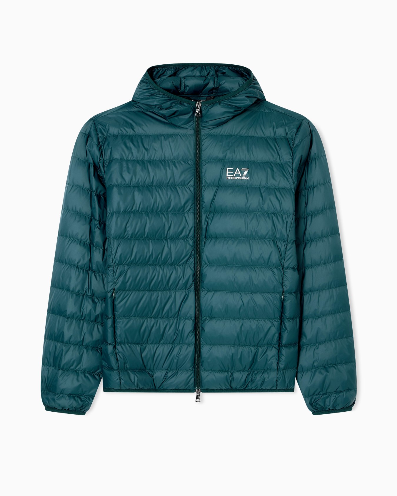 Core Identity packable down jacket with hood Slide 0