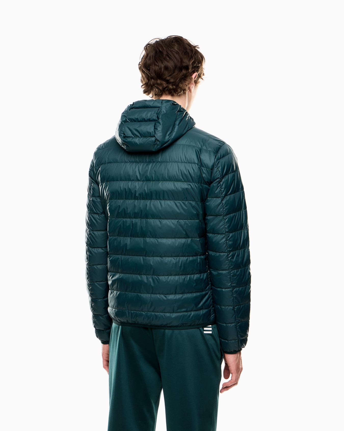 Core Identity packable down jacket with hood Slide 2