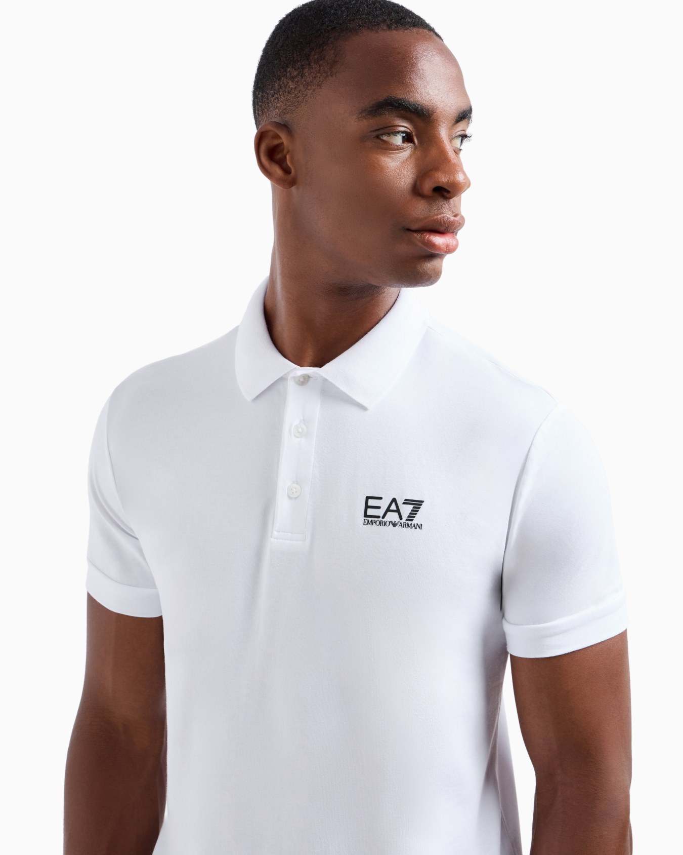 Polo Core Identity en coton stretch  Diapositive 4
