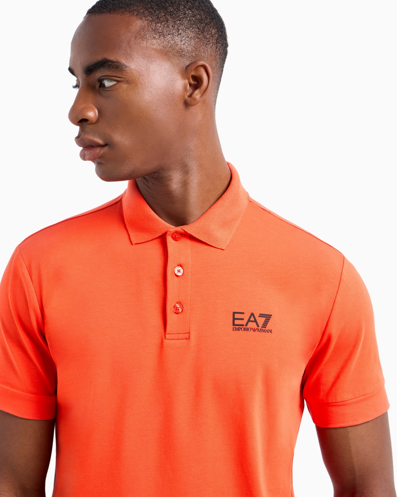Core Identity stretch-cotton polo shirt Slide 4