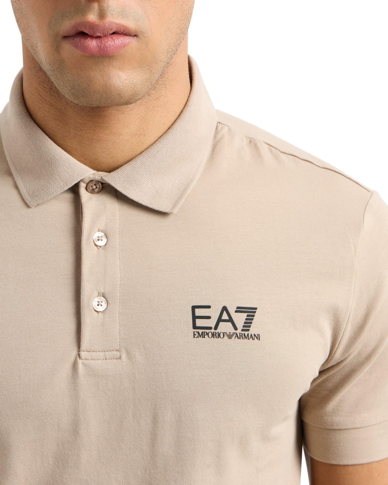 Core Identity stretch-cotton polo shirt Slide 4