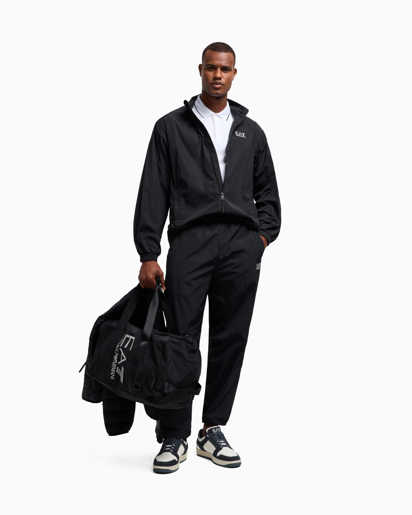 Core Identity stretch-cotton piqué polo shirt Slide 1