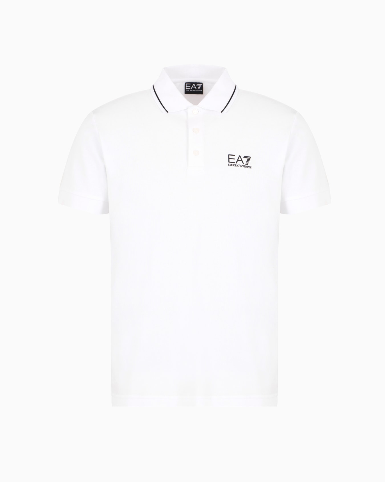 Core Identity stretch-cotton piqué polo shirt Slide 0