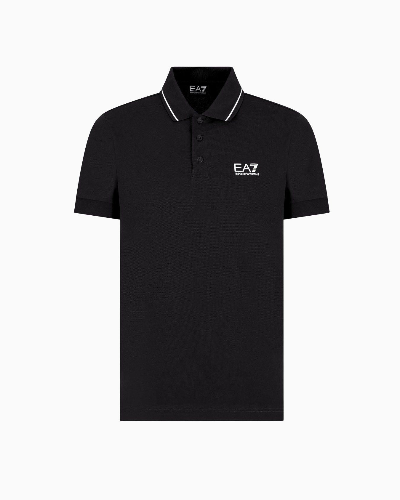 Polo Core Identity en piqué de coton stretch  Diapositive 0