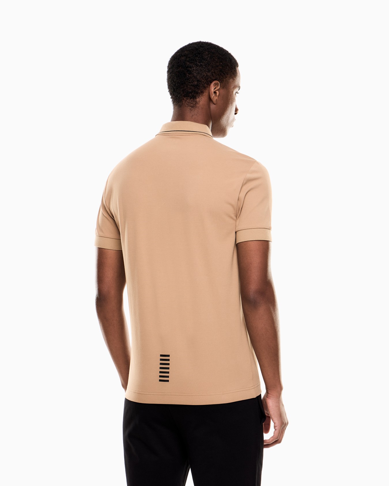 Core Identity stretch-cotton piqué polo shirt Slide 2