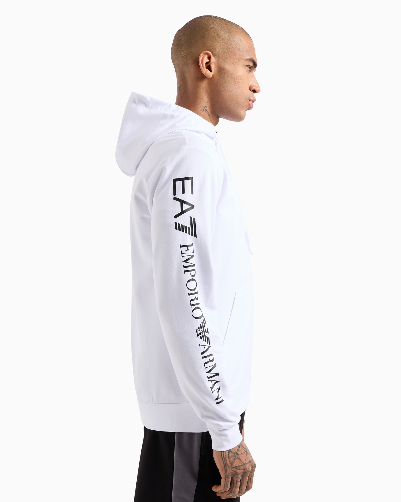 Logo Series hoodie in cotton Slide 4