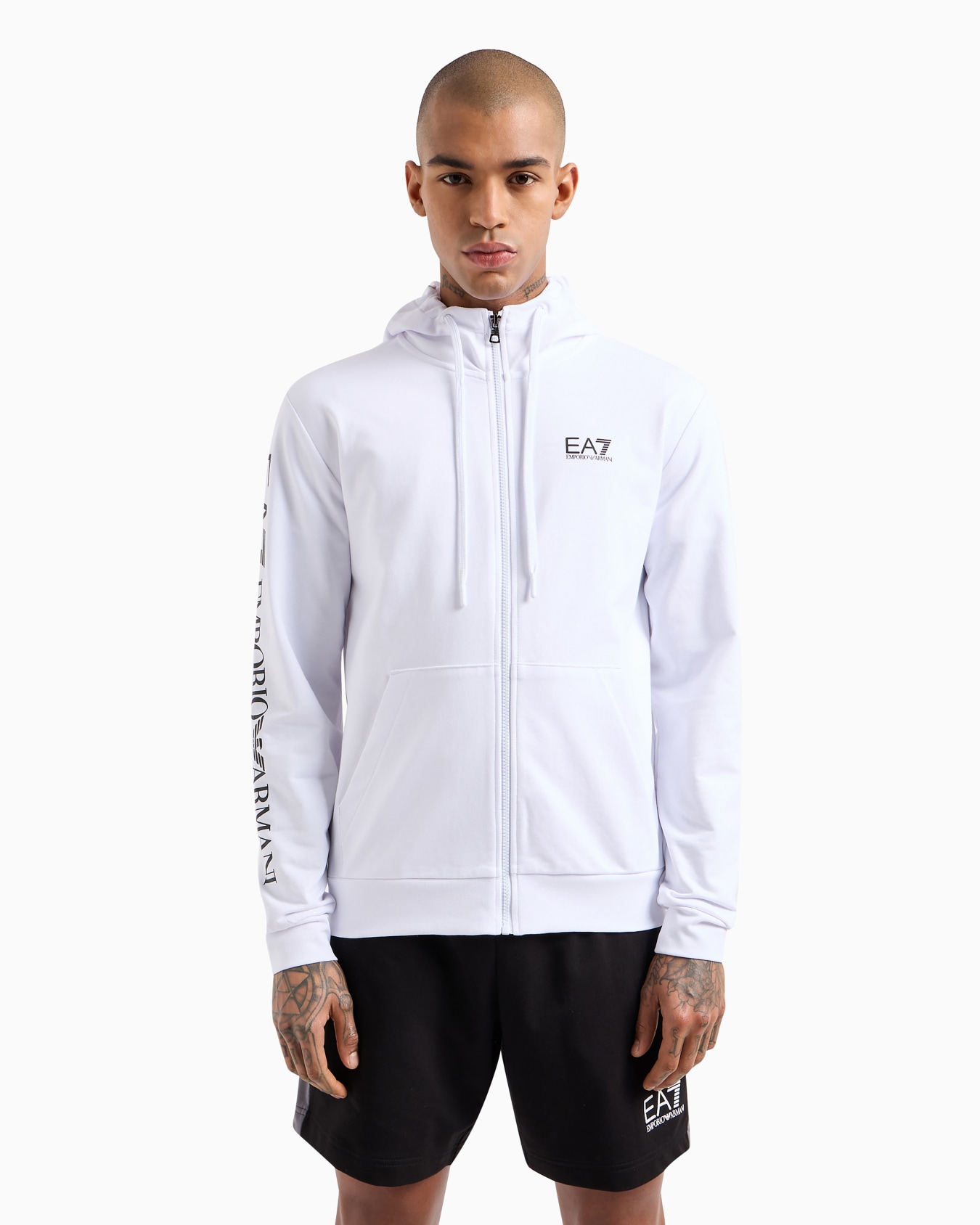 Logo Series hoodie in cotton Slide 1